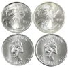 Image 2 : 2017 Walker Zombucks & "Keep Calm and Slave On" 1oz Fine Silver Rounds. 4pcs. (Tax Exempt)