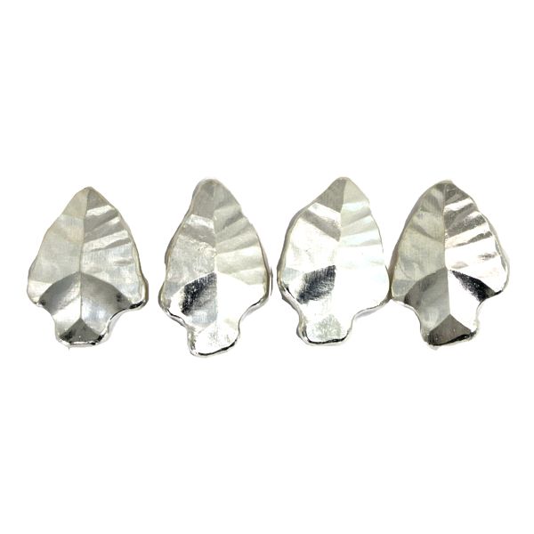 1oz Monarch .999 Fine Silver Arrow Head. 4pcs. (Tax Exempt)