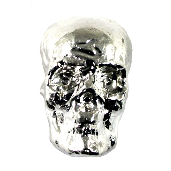 Beaver Bullion 2oz .999 Fine Silver Skull. 2pcs. (Tax Exempt) 
