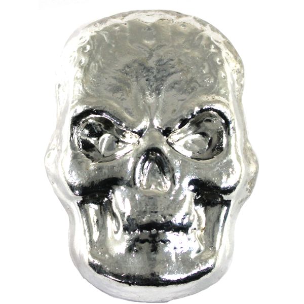 Beaver Bullion Celtic Skull 10oz .999 Fine Silver (Tax Exempt) 