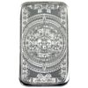 Image 1 : 5oz .999 Fine Silver Aztec Calendar Cuauhtemoc Rare Silver Bar. (Tax Exempt)
