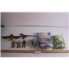 (5) 90's Jurassic Park Toys +  (3)Toy Story Toys