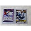 Image 6 : (2) Signed Hockey Cards - Joe Sakic Nordiques - Kris Newbury Toronto Maple Leafs
