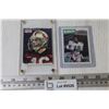 Image 1 : Signed Card Randall Cunningham of Eagles - Signed Preset Card Joe Montana