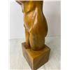 Image 2 : *Wooden Carved Womens Body Figure (Cracked)