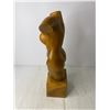Image 5 : *Wooden Carved Womens Body Figure (Cracked)