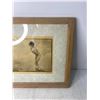 Image 3 : Framed Photo of Woman by Paul Chabas - 16" x 19"