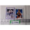 Image 1 : (2) NHL Rookies Trading Cards - Forsberg, Lindros