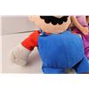 Image 3 : Mario Plush, Disney Rapunzel and Jasmine Plushes