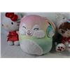 Image 2 : (3) Stuffed Toys - Hello Kitty - WYF Polar Bear - Squish Mallow Bunny