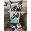 Image 1 : Delta 3 Hp Vertical Spindle Shaper w/ Power Feed & Lots of Bushings and Cutters (North of Viscount)