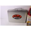 Image 2 : Carousel Mini Gumball Machine( metal base), Citrus Cutter, Geek Squad Tin(empty)