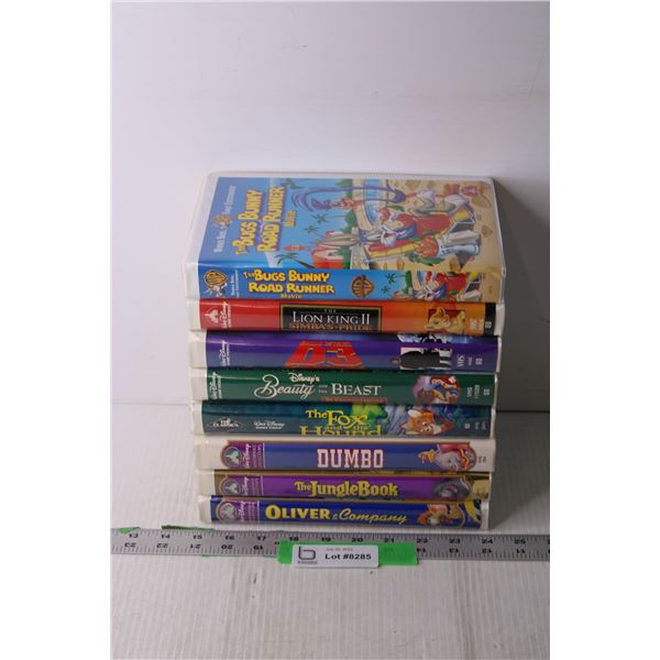 Assorted VHS Tapes - Disney