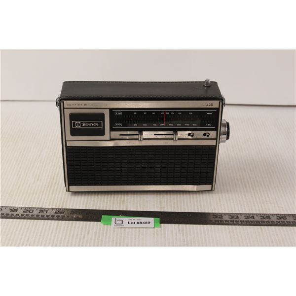 Emerson Solid State AM/FM Portable Radio