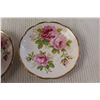 Image 4 : (3) American Beauty by Royal Albert Teacups and Saucers (One has Chip)