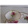 Image 2 : American Beauty by Royal Albert Teacup with Round Tray