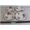 Image 1 : (4) American Beauty by Royal Albert Plates (8")