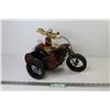 Image 1 : Tin Art Dog on Motorcycle