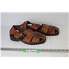 Image 1 : Leather Sandals (size 42)