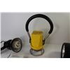 Image 3 : Porcelain Lamp Holder - (2) Flashlights - Light w/Clamp Mount