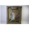 Image 3 : Metal Framed 3-D Picture of Jesus - (light works - 17" - 21")