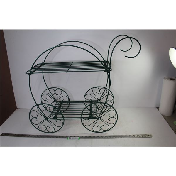 *Metal Garden Plant Stand (unused - 27" x 23")