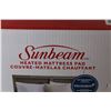 Image 2 : Sunbeam Heated Mattress Pad (NIB)