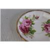 Image 2 : (3) American Beauty by Royal Albert Saucers
