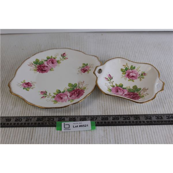 American Beauty by Royal Albert Serving Platters