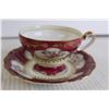 Image 8 : Royal Albert Bone China Teacup and Saucer (Chipped), Hand painted Gold China Teacup and Saucer