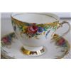 Image 3 : Happy Birthday To You Royal Standard Teacup and Saucer, Tuscan Fine English Teacup and Saucer