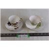 Image 1 : Delphine Teacup and Saucer, Royal Stuart Teacup and Saucer