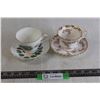 Image 1 : Royal Darwood Expo67 Montreal Canada Teacup and Saucer, Royal Albert Dainty Rose Teacup and Saucer