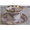 Image 4 : Royal Darwood Expo67 Montreal Canada Teacup and Saucer, Royal Albert Dainty Rose Teacup and Saucer