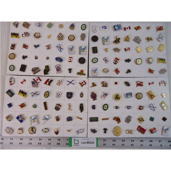 (112) Souvenir Lapel Pins