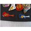 Image 4 : (10) Collector Hard Rock Cafe Lapel Pins-Amsterdam, Cancun, Palm Springs and others