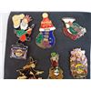 Image 3 : (9) Collector Hard Rock Cafe Lapel Pins-Christmas, Halloween, New Years, Valentine editions
