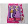 Image 2 : (2) Barbie Figurine Stampers and (1) Barbie Lip Balm-(NIB)