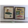 Image 1 : Vintage 1951 Monarch and 1962 Envoy Vehicle Ads in Frames (12 1/2" x 15 3/4")