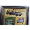 Image 4 : Vintage 1951 Monarch and 1962 Envoy Vehicle Ads in Frames (12 1/2" x 15 3/4")