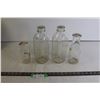 Image 1 : (4) Glass Milk Bottles