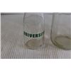 Image 2 : (4) Glass Milk Bottles