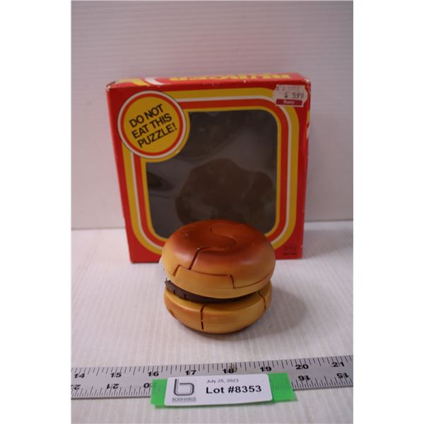 Burger Thing Do Not Eat This Puzzle