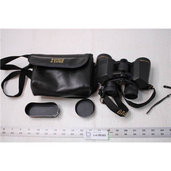 Baush & Lomb Binoculars With Case