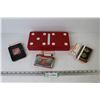 Image 1 : Dominoes Game Case - (3) Home Depot Gift Card Holders