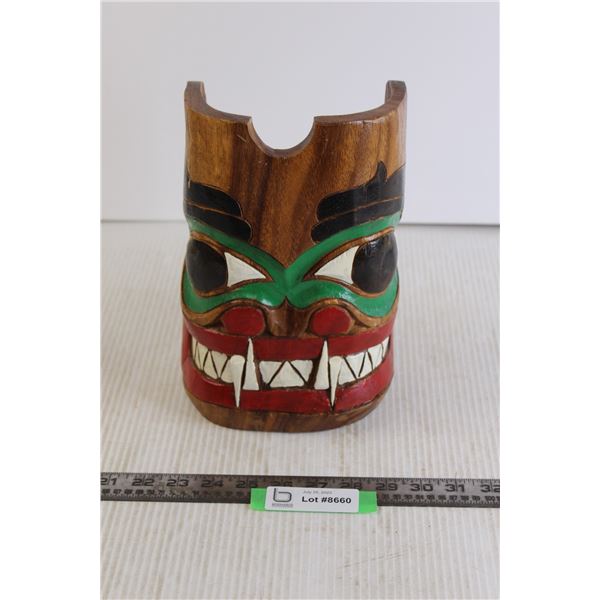 Wooden Tiki Mask