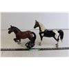 Image 1 : (2) Plastic Horses