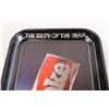 Image 2 : The Taste of the Year Coke Tray, "Vintage Blacksmith" - Canadian Edition - Litho USA 1988 Tray