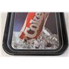 Image 3 : The Taste of the Year Coke Tray, "Vintage Blacksmith" - Canadian Edition - Litho USA 1988 Tray