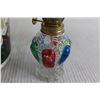 Image 3 : Floral Garbage Can. Mini Oil Lamp